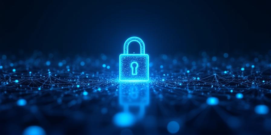 Concetto di sicurezza dati e protezione digitale
